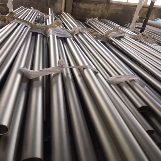 No 6200 Tubo de acero inoxidable alto